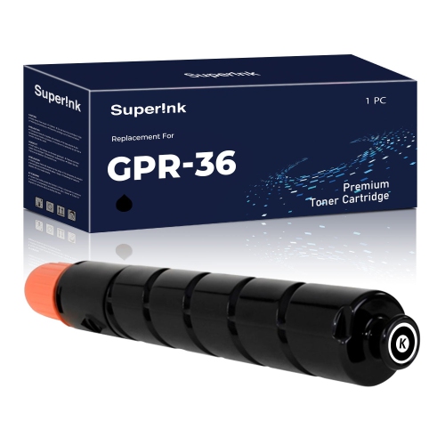Compatible Canon GPR-36 3782B003AA Black Toner Cartridge by Superink