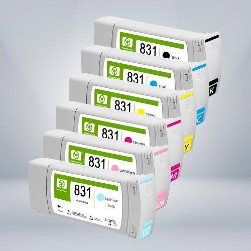 SUPERINK  Compatible HP 831A 775Ml Ink Combo Bk/c/m/y/lc/lm By