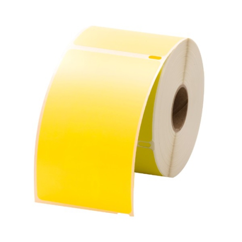 Compatible Dymo 30256 Shipping Label Black on Yellow By Superink