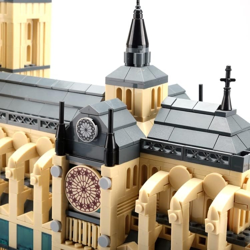 Dragon Blok - Architect - Cathedral Notre-Dame Building Set - 1380pcs