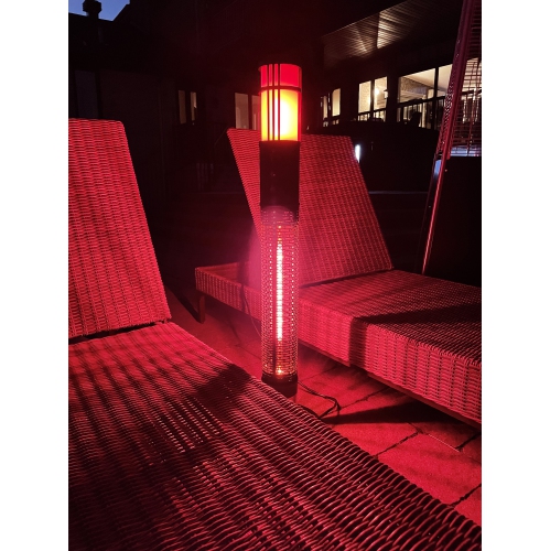 Westinghouse Freestanding Infrared Patio Heater - 5100 BTU - Black