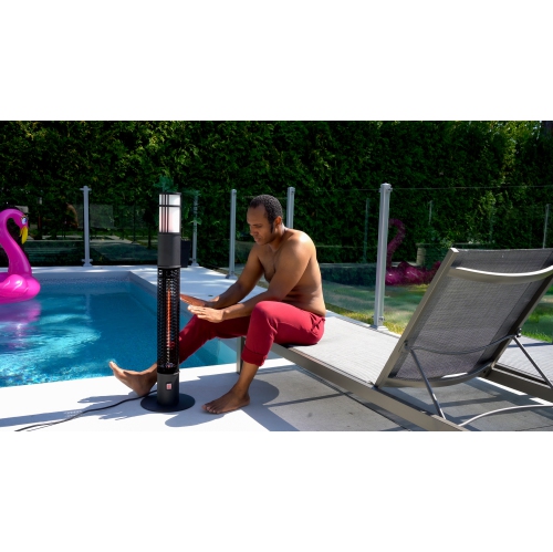 Westinghouse Freestanding Infrared Patio Heater - 5100 BTU - Black