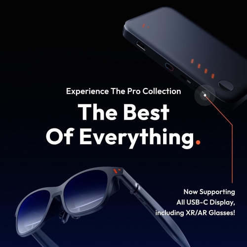 Pro Mobile Dock, Co-op Stream & Play, Supports 2D/3D Content, Compatible with Switch, Handheld Gaming Consoles, Smartphones, HDMI Devices, for USB-C