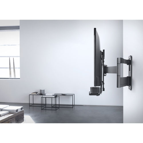 One For All Universal Turn Soundbar Holder - Black