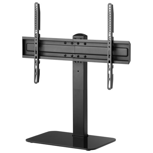 One For All Table Top TV Stand with 32"-70" Swivel TV Mount - Black