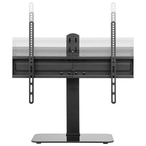 One For All Table Top TV Stand with 32"-70" Swivel TV Mount - Black