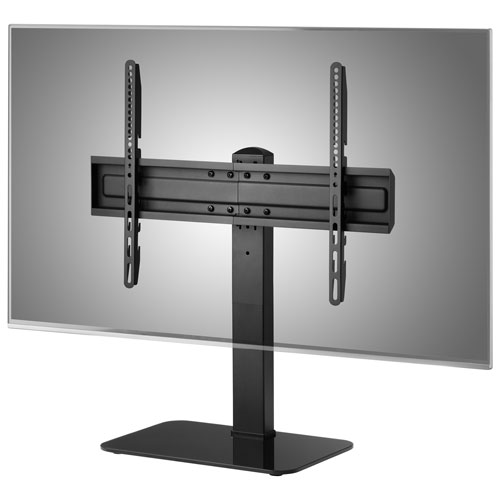 One For All Table Top TV Stand with 32"-70" Swivel TV Mount - Black