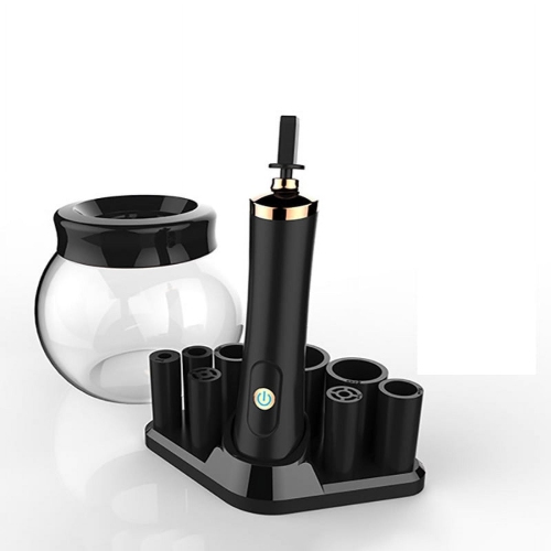 Nettoyant pour pinceaux de maquillage et séchoir 2-en-1 Nettoyant pour pinceau auto