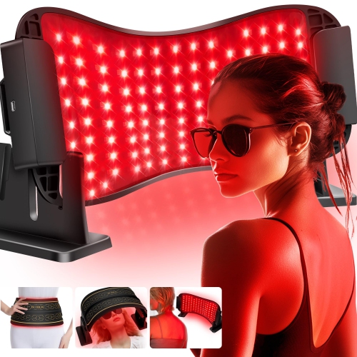 Multifunction Infrared Red Light Therapy for Body and Face, Near-Infrared 850 Red Light Therapy, Cordless, Waist, Legs and Other Parts
