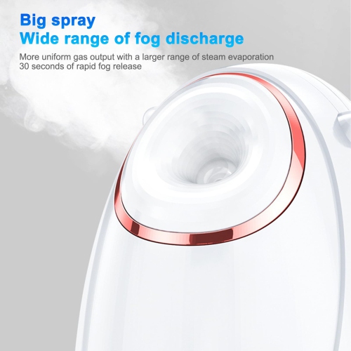Facial Moisturizing Device Portable Hydrating Facial Steamer Home Nano Heat Facial Device Beauty Instrument with 180ML Water Tank