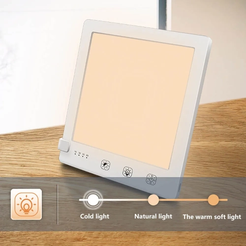 SAD LED Phototherapy Light Bionic-Daylight Affective Disorder USB Lamp Relief Listless Fatigued Therapy Lights Touching Button