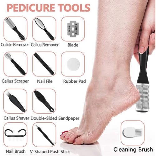 Foot Wrinkle Remover, Rechargeable Foot Sander, Electric Foot File Foot Pedicure Tool, Electronic Foot Wrinkle Removal Shaver