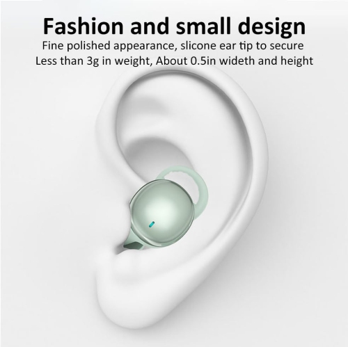 Noise Blocking Earbuds for Sleep with Travel Charging Case Mini in-Ear Buds for Back and Side Sleepers