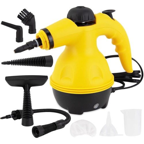 Image 1 de 7.. Nettoyeur à vapeur portatif 1000&nbsp;W Appareil de nettoyage à vapeur pressurisé à haute température portatif pour canapé de cuisine Salle de bain