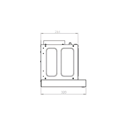 CAN - 1450 Turbo Built-in Smart Hood | Powerful Kitchen Chimney with Tempered Glass, Touch Controls & Remote | Quiet Ventilation & Energy-Efficient