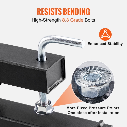 VEVOR 60" Clamp on Pallet Forks, 2000 lbs Capacity Pallet Forks,Tractor Bucket Forks, Heavy Duty Front Loader Attachment for Loader Bucket, Tractor,