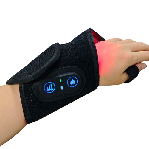 660nm 850nm Infrared Red Light Therapy Wrap Belt for Hand Wrist Pain Relief LED Light Therapy Wristband Red Light Therapy Belt