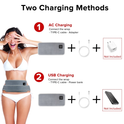 Red Light Therapy Pad for Body Pain,Infrared Light Therapy Belt for Pain Relief,660nm 850nm Light Therapy Wrap Belt