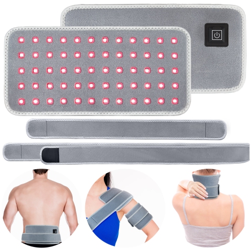 Red Light Therapy Pad for Body Pain,Infrared Light Therapy Belt for Pain Relief,660nm 850nm Light Therapy Wrap Belt