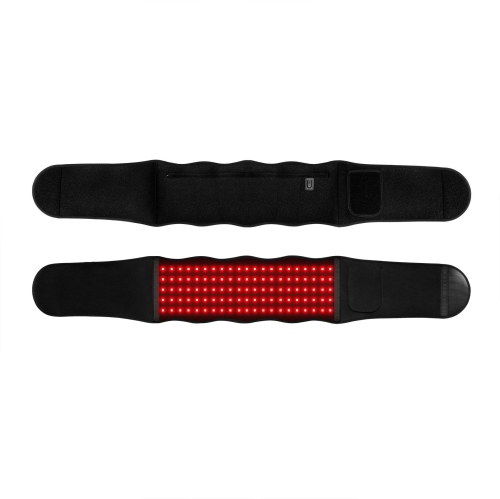 660nm 850nm Infrared Red Light Therapy Belt,Red Light Therapy Pad for Neck Back Waist Pain Relief,Red Light Therapy Wrap Belt