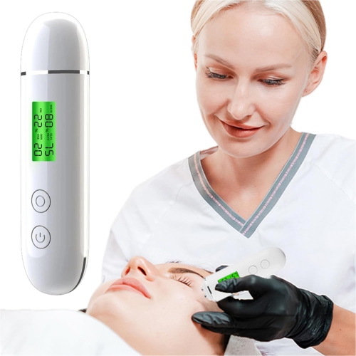 Skin Hydration Tester,Hydration Monitor,Portable Digital Facial Moisture Analyzer Meter Tool,Hydration Test & Tracking Device for Skincare with