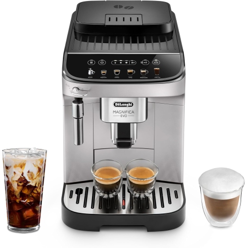 Image 1 of 6.. De'Longhi Magnifica Evo Automatic Espresso & Coffee Machine with Manual Milk Frother for Latte