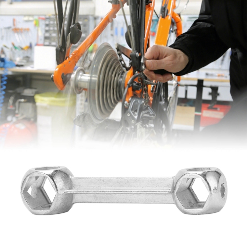6‑15mm 10 in 1 Portable Bicycle Wrench Rustproof Hex Bone Wrench for Bike Repairing