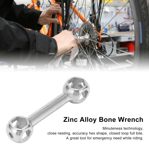 6‑15mm 10 in 1 Portable Bicycle Wrench Rustproof Hex Bone Wrench for Bike Repairing