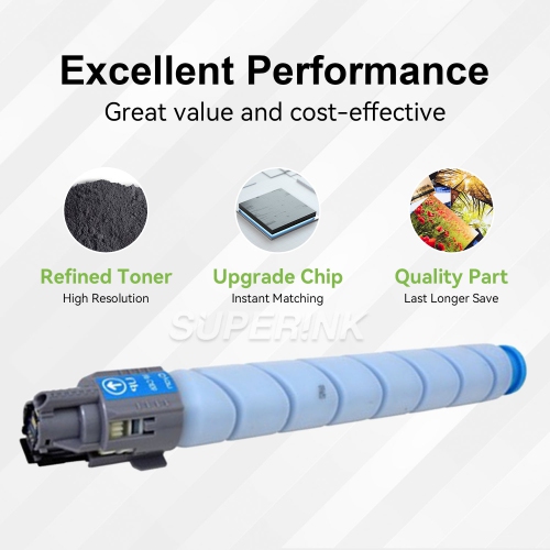 Compatible Ricoh 842092 Cyan Toner By Superink