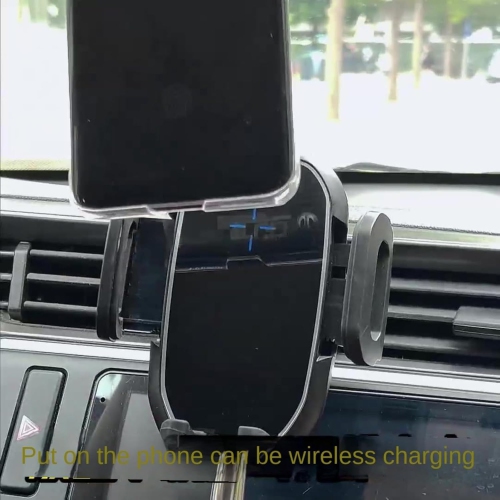 Support de téléphone mobile de voiture Chargeur sans fil 15&nbsp;W Prise d'air à recharge rapide Téléphone mobile dans la voiture Support spécial de