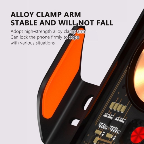 Induction Opening and Closing Bracket Car Cell Phone Holder Magnetic Cell Phone Holder Dashboard Navigation Bracket 360° Rotating Navigation Bracket