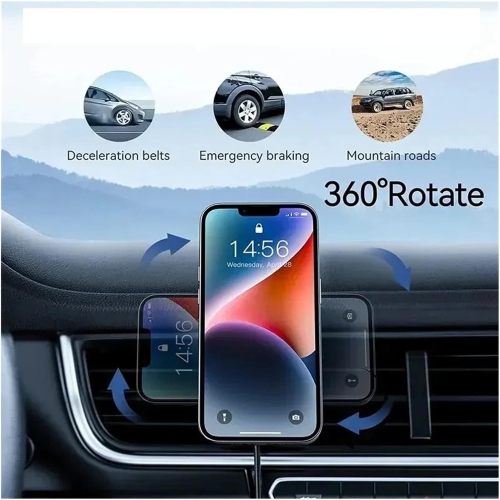 Phone Holder 30W Magnetic Wireless Charger Car Air Vent Stand Holder Car Fast Charging Station Practical