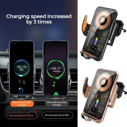 Phone Holder 30W Magnetic Wireless Charger Car Air Vent Stand Holder Car Fast Charging Station Practical