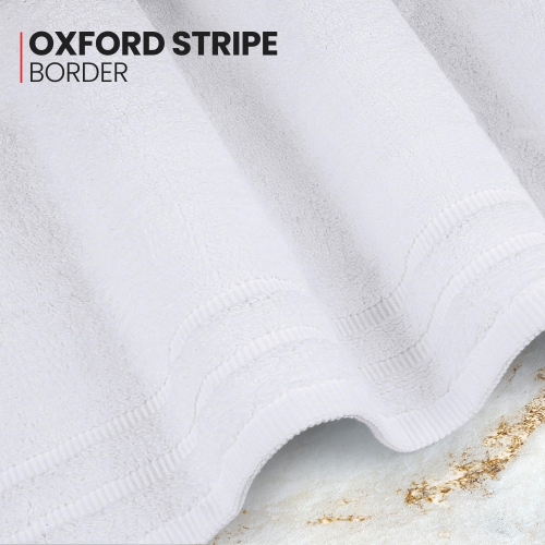 Canadian Linen Royale Face Towels Set, 13"x13", 4 Pack, Soft Absorbent Cotton Lightweight Quick Dry Washcloth for Hotels Hospitals Nursing Home, White