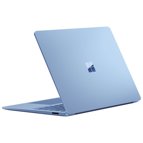 Portable Surface Laptop Copilot+ PC à écran tactile de 13,8 po de Microsoft (Snapdragon X Plus/mémoire vive de 16 Go/disque SSD de 512 Go) 2025 - Saphir - Ang