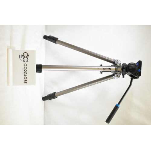Refurbished - Velbon Sherpa 200R Tripod with Benro S4 Head (Missing Quick Release Plate)