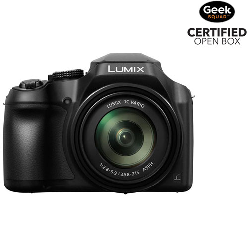 Open Box - Panasonic LUMIX DCFZ80DK Full-Frame Mirrorless Camera with 20-1200mm Lens Kit