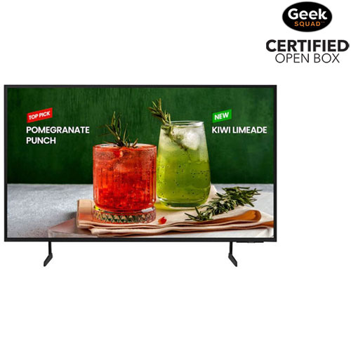 Open Box - Samsung BED-H Series 85" 4K UHD HDR Tizen Smart TV (LH85BEDHLGFXZC) - Titan Grey