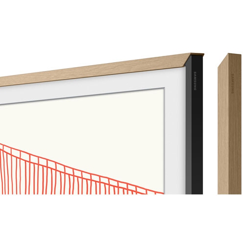 Image 1 of 1.. Refurbished Samsung 50" Frame Bezel for The Frame TV (2021) Teak VG-SCFA50TKBZA