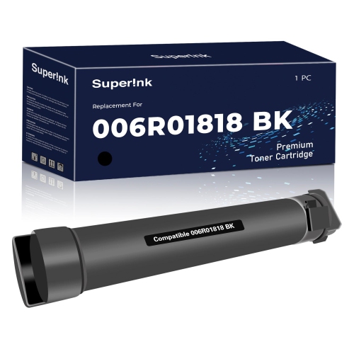 Compatible Xerox 006R01818 Black Toner Cartridge By Superink