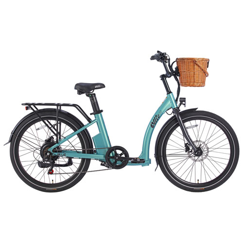 Ollie Curve Step-Through Electric City Bike (500W Motor/56km Range/32km/h Top Speed
