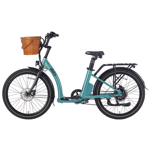 Ollie Curve Step-Through Electric City Bike (500W Motor/56km Range/32km/h Top Speed