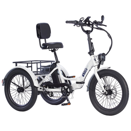 Ollie Leo Foldable Step-Through Electric City Trike (500W Motor / 65km Range / 22 km/h Top Speed