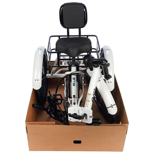 Ollie Leo Foldable Step-Through Electric City Trike (500W Motor / 65km Range / 22 km/h Top Speed