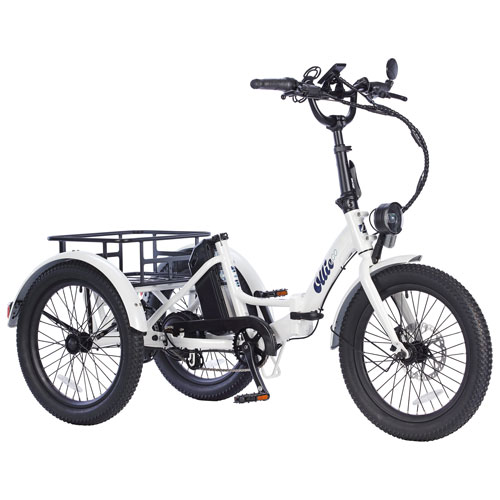 Ollie Leo Foldable Step-Through Electric City Trike (500W Motor / 65km Range / 22 km/h Top Speed