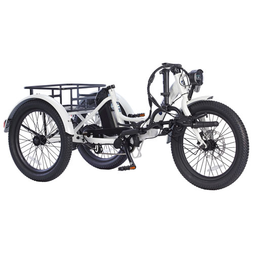 Ollie Leo Foldable Step-Through Electric City Trike (500W Motor / 65km Range / 22 km/h Top Speed