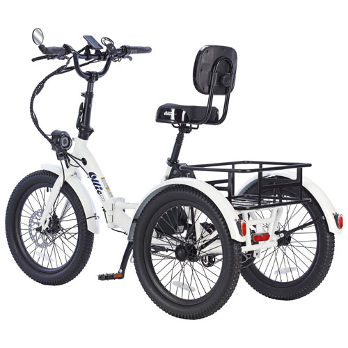 Ollie Leo Foldable Step-Through Electric City Trike (500W Motor / 65km Range / 22 km/h Top Speed