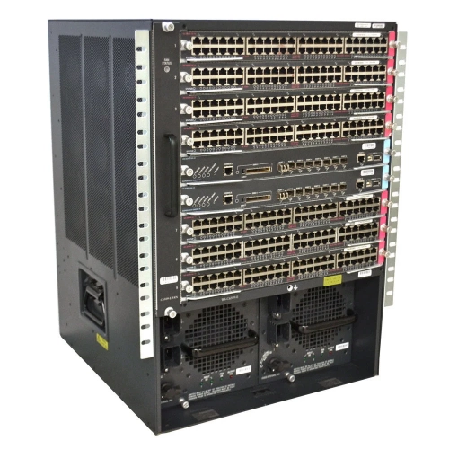 REFURBISHED GOOD "Cisco WS-C6509E-S32 Catalyst 6509-E Switch | High-Performance 9-Slot Chassis | 32-Port Supervisor Engine | Enterprise-Grade