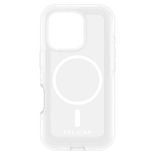 Pelican Voyager with MagSafe Clear Case and Black Holster - iPhone 16