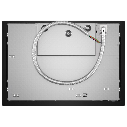 Surface de cuisson intelligente à induction 4 éléments 31 po de Whirlpool - Verre noir/Acier inoxydable